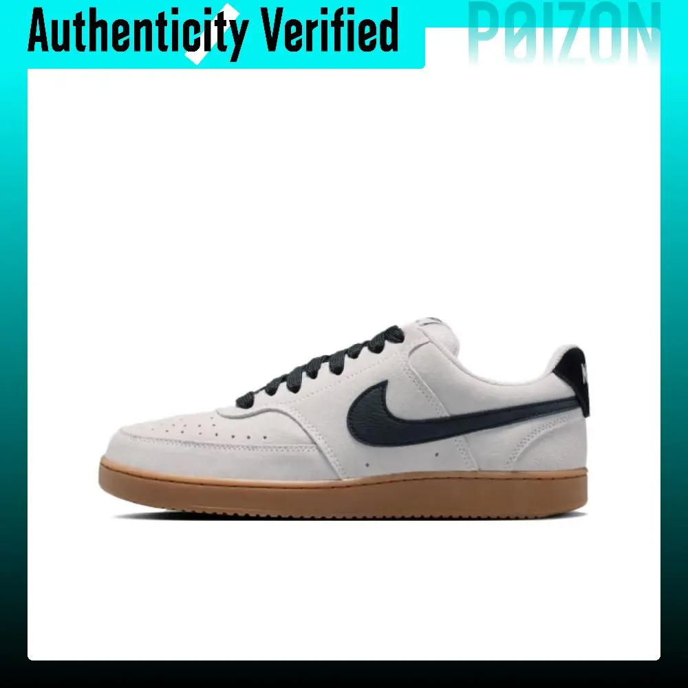 Nike Court Vision Low Skateboard Shoes Men's Gray IO7727-003