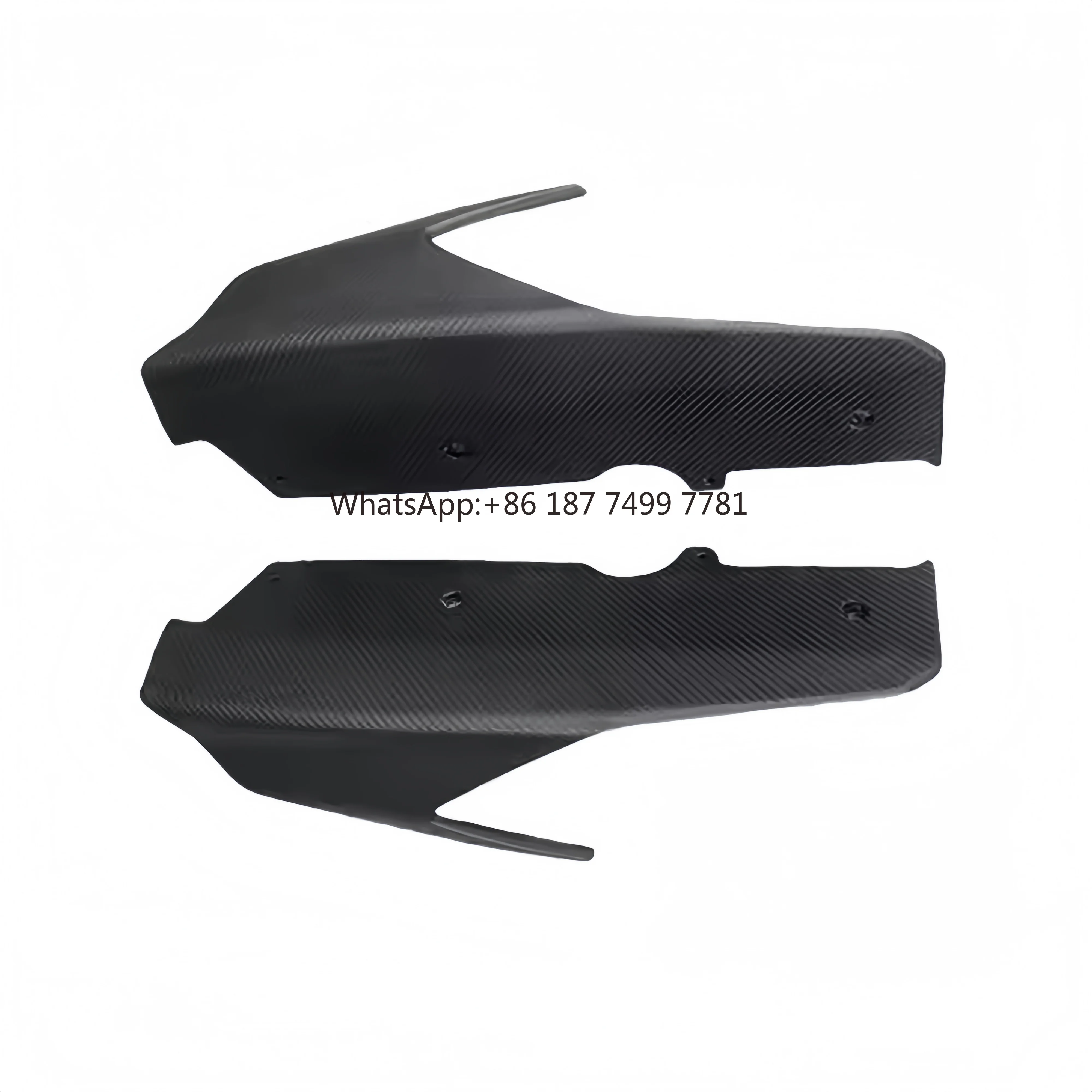 

New V-style Dry Carbon Fiber Side Skirt Suitable for . Huracan STO Modification and Upgrade
