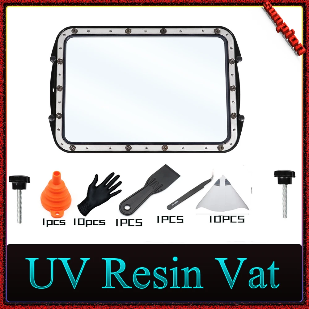 Imagem -05 - Resina Vat Tanque para Anycubic Impressora 3d Acessórios para Impressora 3d Material Rack Peças da Impressora m3 Mais uv