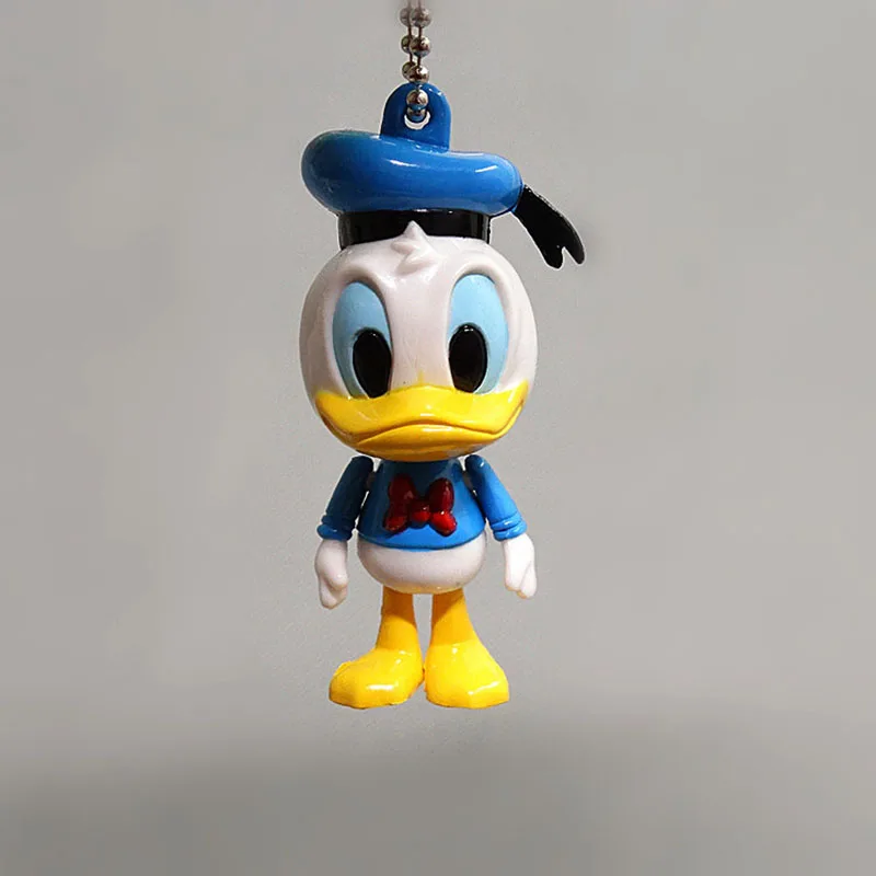 Disney Mickey Mouse Minnie Stitch Cartoon Figure Keychain Collection Cute Doll Bag Car Pendant Decoration Friends Birthday Gift
