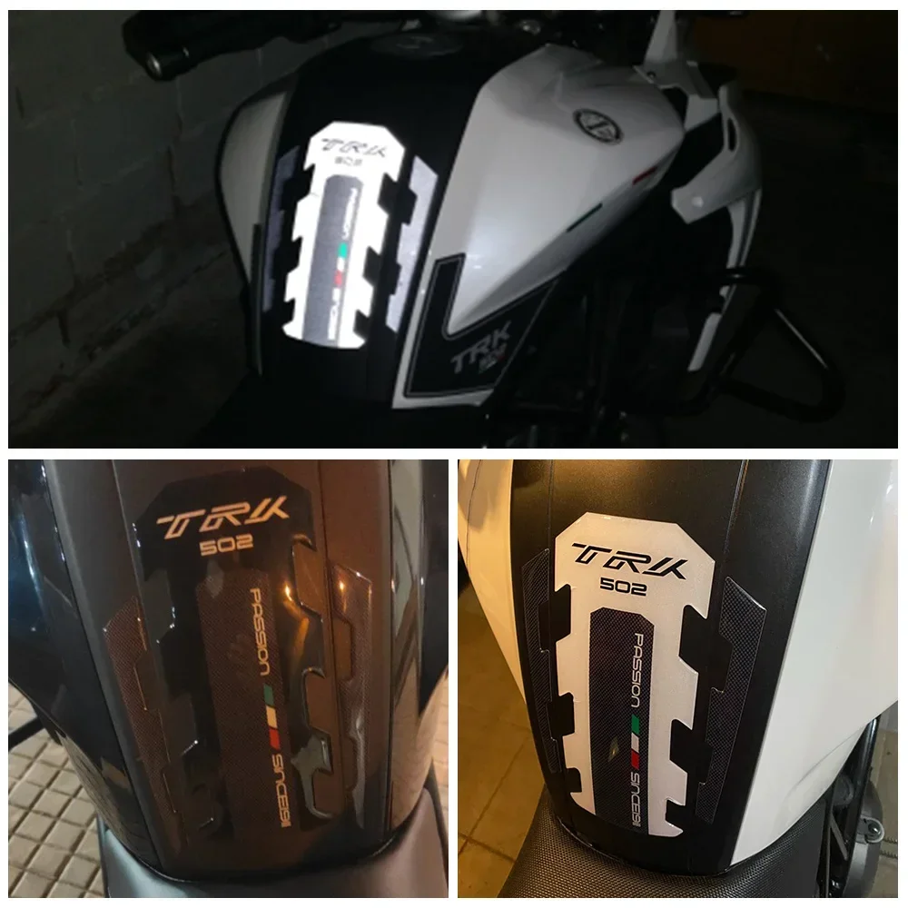 Per Benelli TRK502 2016 2017 2018 2019 2020 2021 2022 2023 serbatoio moto Pad 3D Gel vernice protezione adesivo decalcomania