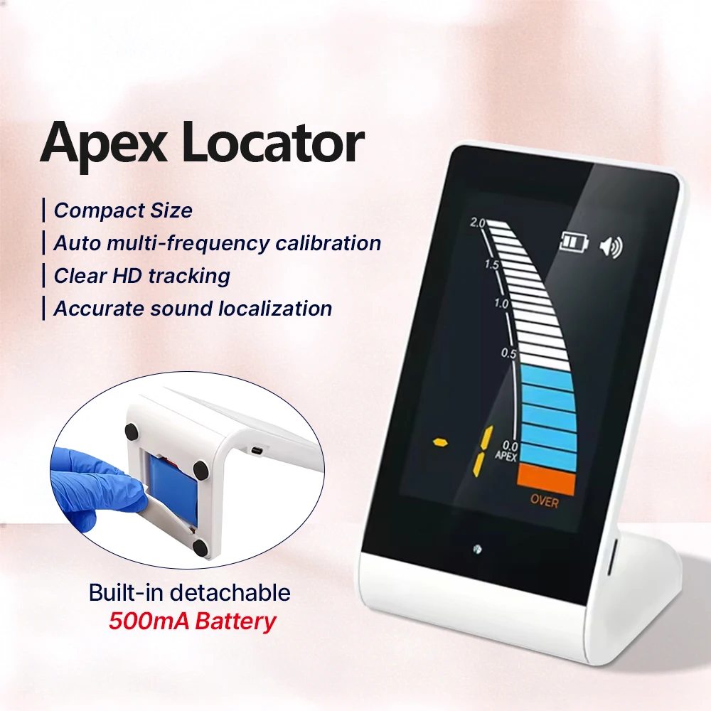 Dental Endo Apex Locator Root Canal Apex Location Periodontics Measurement Measuring Equipment With Color Display Dentists