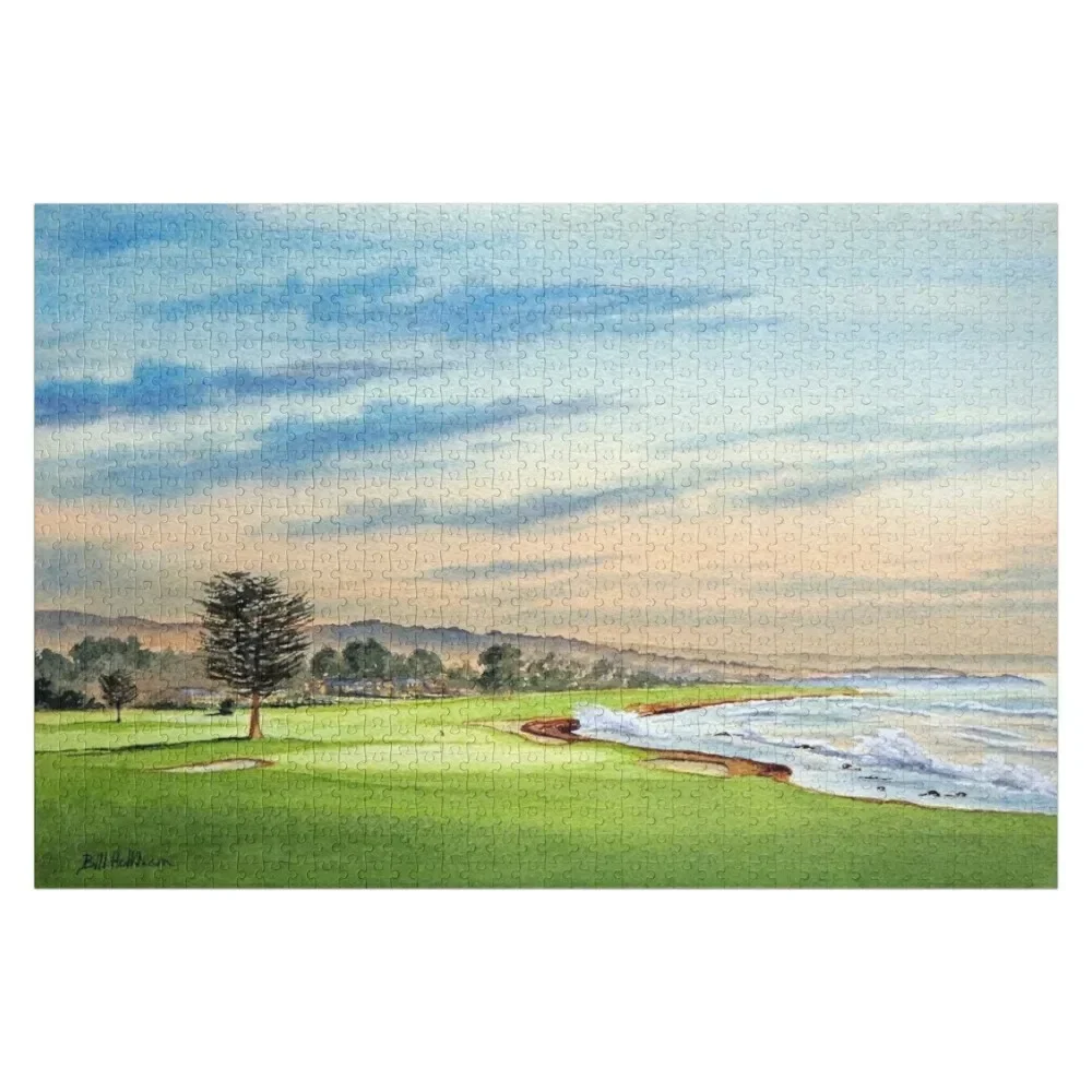 Pebble Beach Golf Course 18Th Hole Jigsaw Puzzle Christmas Toys Customized Toys For Kids Puzzle