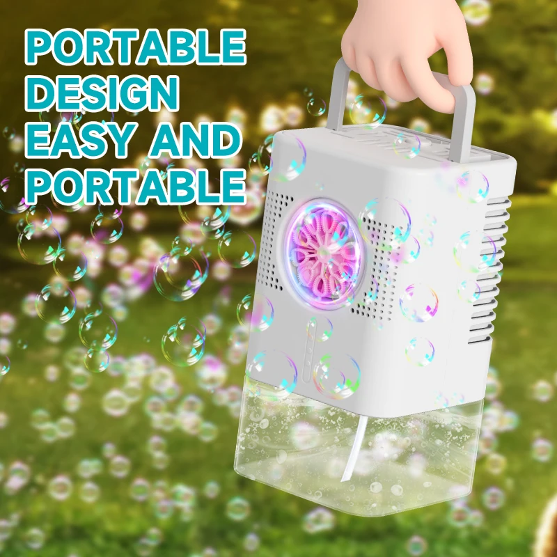 Bellenblaasmachine speciaal ontworpen voor buitenfeestjes, met een capaciteit van 400 ml, is een draagbare bubbel met lange levensduur en grote capaciteit