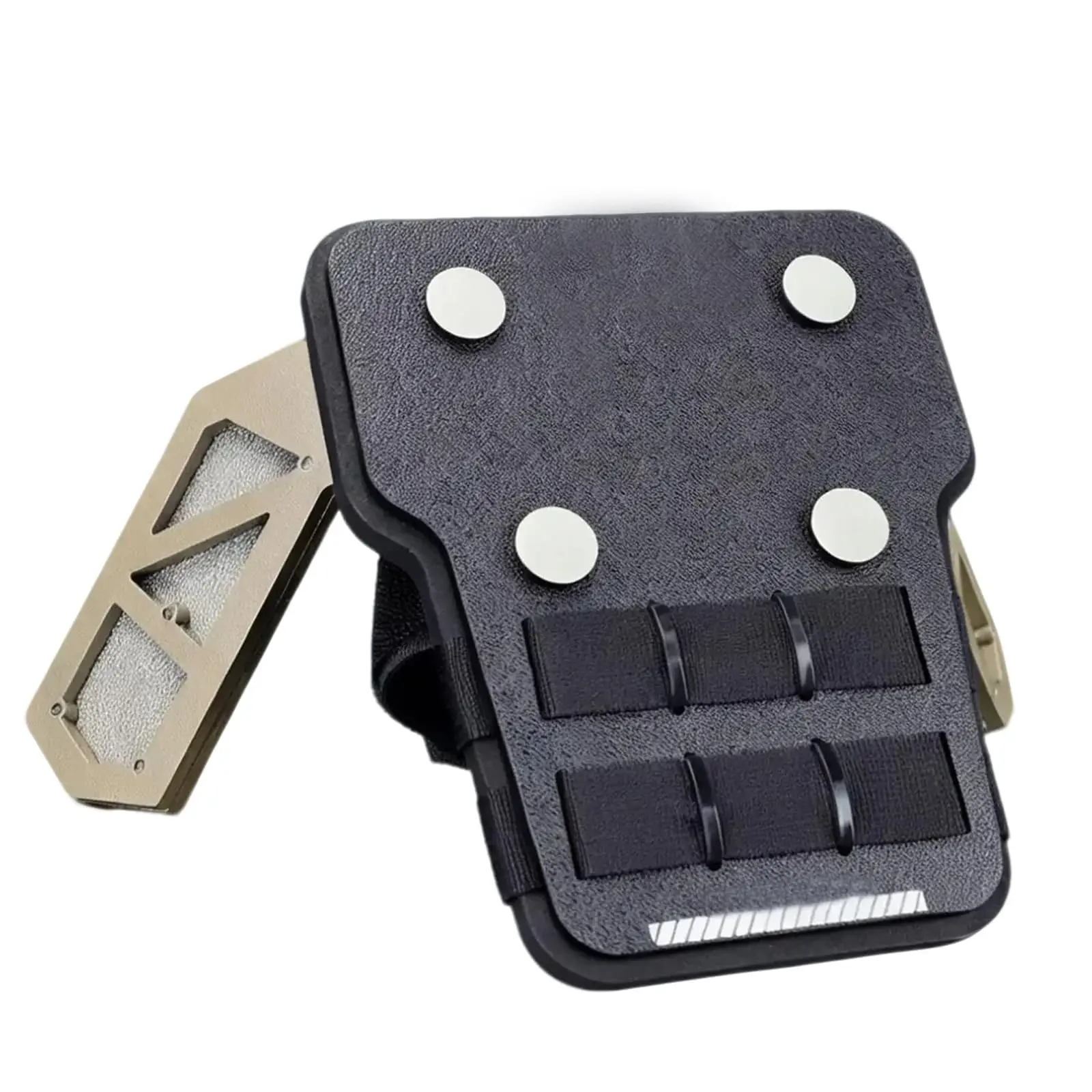 درع الكتف التكتيكي الخيال العلمي المستقبلي متوافق مع مولي وواقي كتف متعدد الوظائف قابل للتعديل للحفلات التنكرية في الهواء الطلق