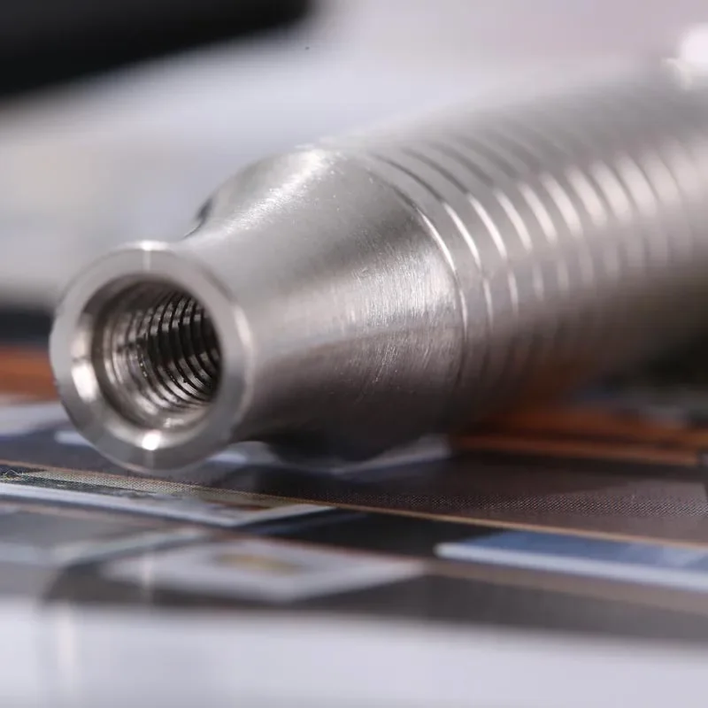 YAQI 88mm Solid Stainless Steel Material High Quality Safety Razor Handle Lightweight Durability Minimalism Razor Handle For Men