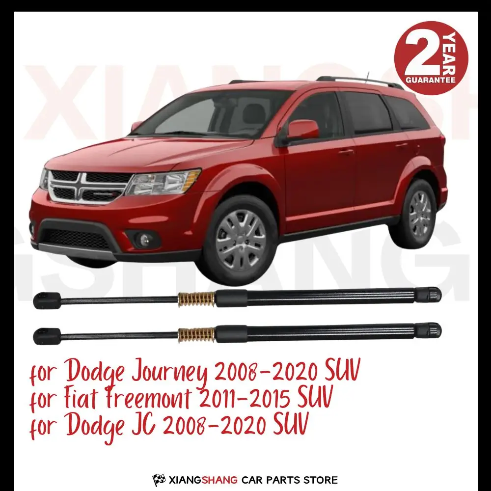 

2pcs Rear Auto Open With Spring Damper for Dodge Journey 2008-2020 SUV Trunk Boot Gas Charged Gas Struts