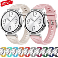 18mm Slim Strap for Huawei Watch GT5 41mm Sport Silicone Replacement Band for Huawei Watch GT 4 41mm Breathable 18mm Wristband