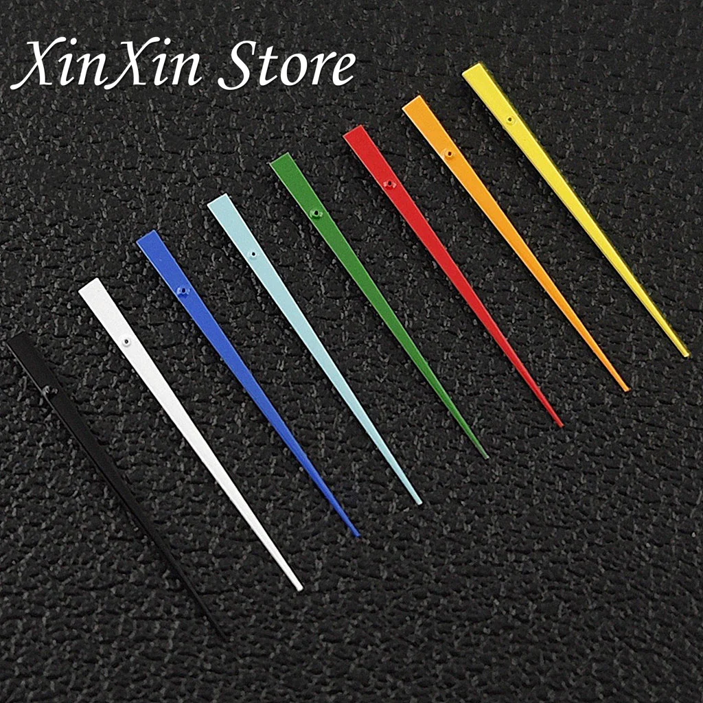 عالية الجودة NH35 الأيدي الثانية الساعات مؤشرات 13 مللي متر أبيض أسود أحمر ساعة الأيدي ل NH34 NH35 NH36 4R 7S حركة الأيدي الثانية