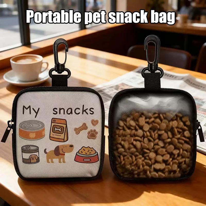 Z. Pet Portable Dog Training Waist Bag Treat Snack Bait Dogs Obedience Agility Outdoor Feed Storage Pouch Food Reward Waist Bags