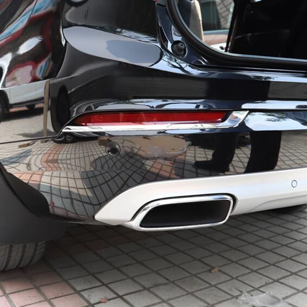 

Car Chrome Rear Fog Light Tail Lamp Eyelid Cover Trim for VOLVO XC90 2016-2020 Car Accessories jasmine