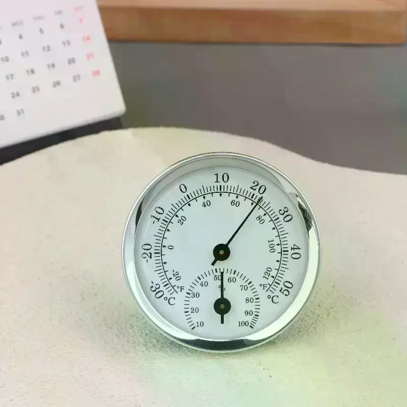 1Pcs Street Thermometers Thermo-hygrometer Measuring Instruments Tool For Home Supply Mini Pointer Thermometers Hygrometer