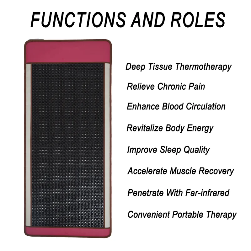 tourmaline single mattress can improve sleep quality, relieve body aches and pains, and is your ideal sleep companion.