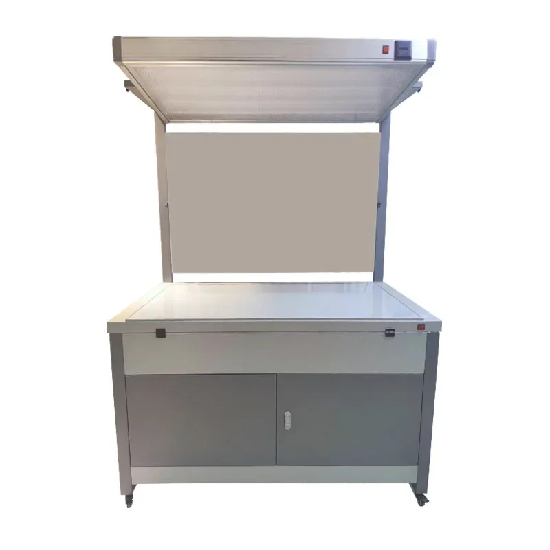 Standard light source table printing, dual-purpose for color transmission and reverse, color table, multiple light sources