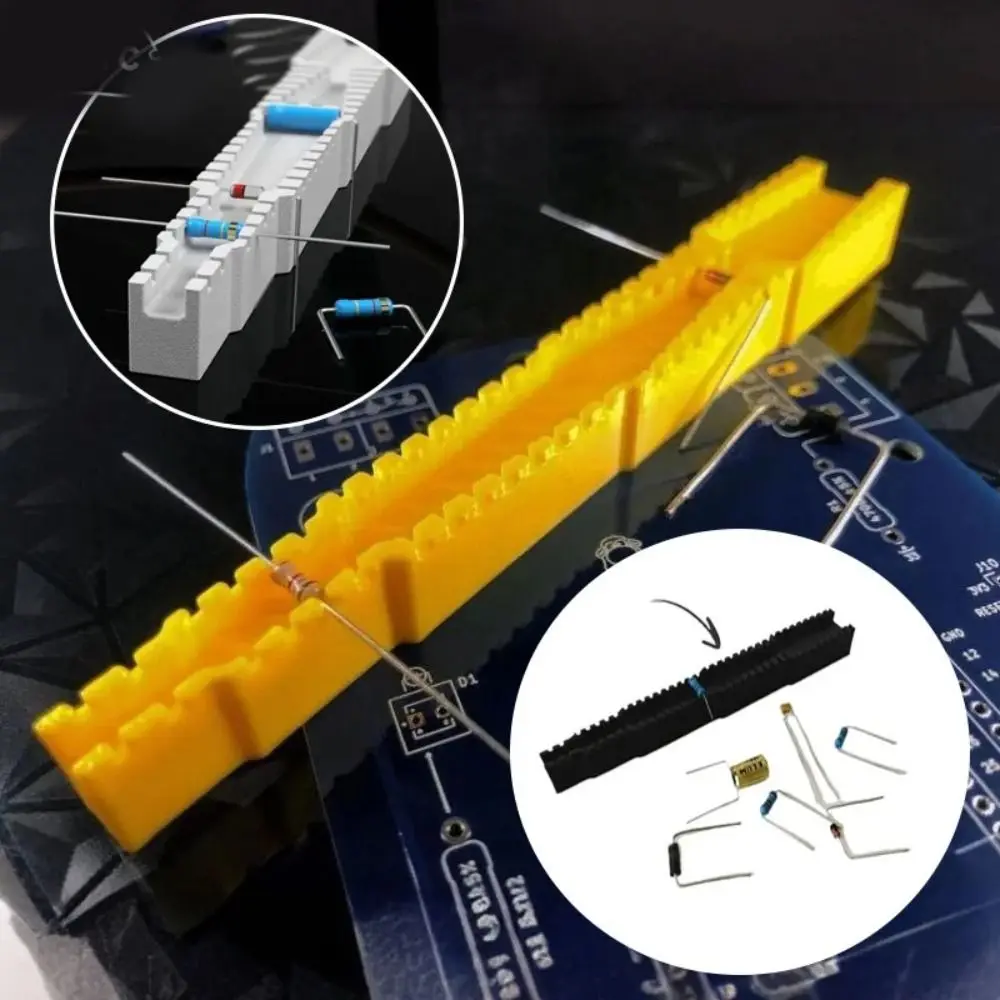Lead Forming Diodes Bending Tools Professional 3D Printing Electronic Components Bending Jig Universal Resistor Bending Fixture