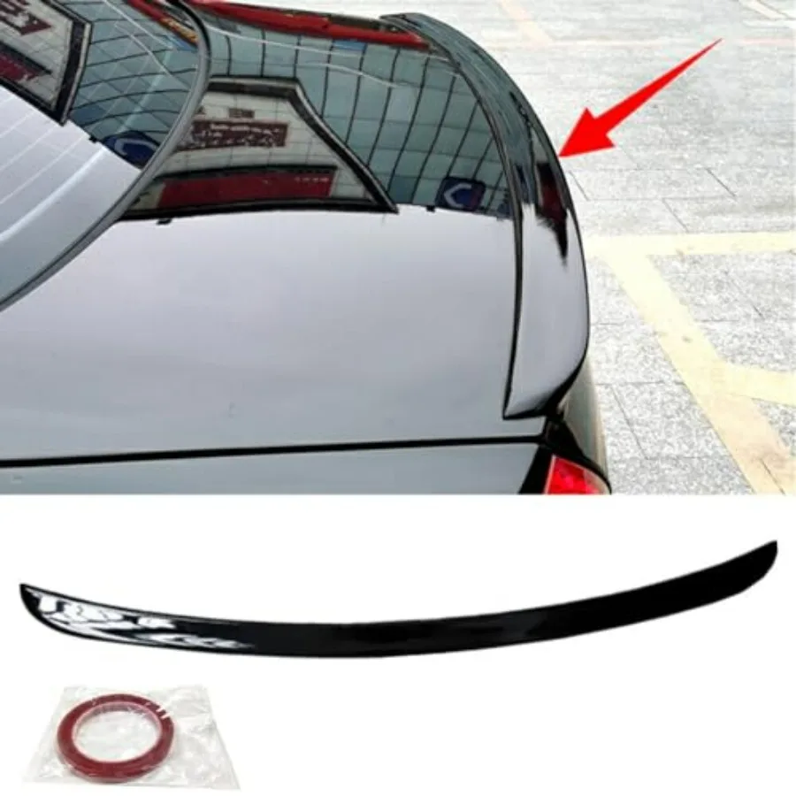 

Rear Trunk Lip Spoiler Wing for Mercedes Benz E Class W211 2003-2009,Gloss Black ABS Plastic, Lightweight Aerodynamic Design
