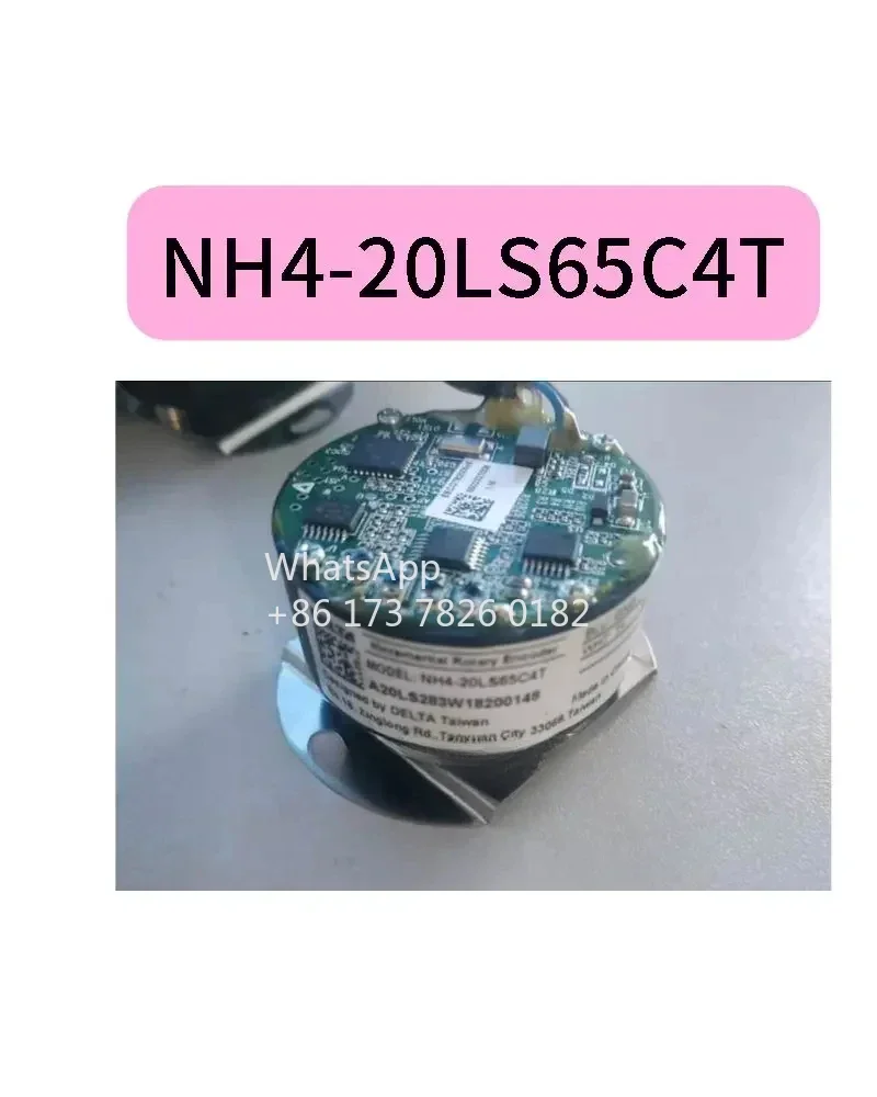 NH4-20LS65C4T second-hand servo motor encoder, in stock, tested ok， function normally