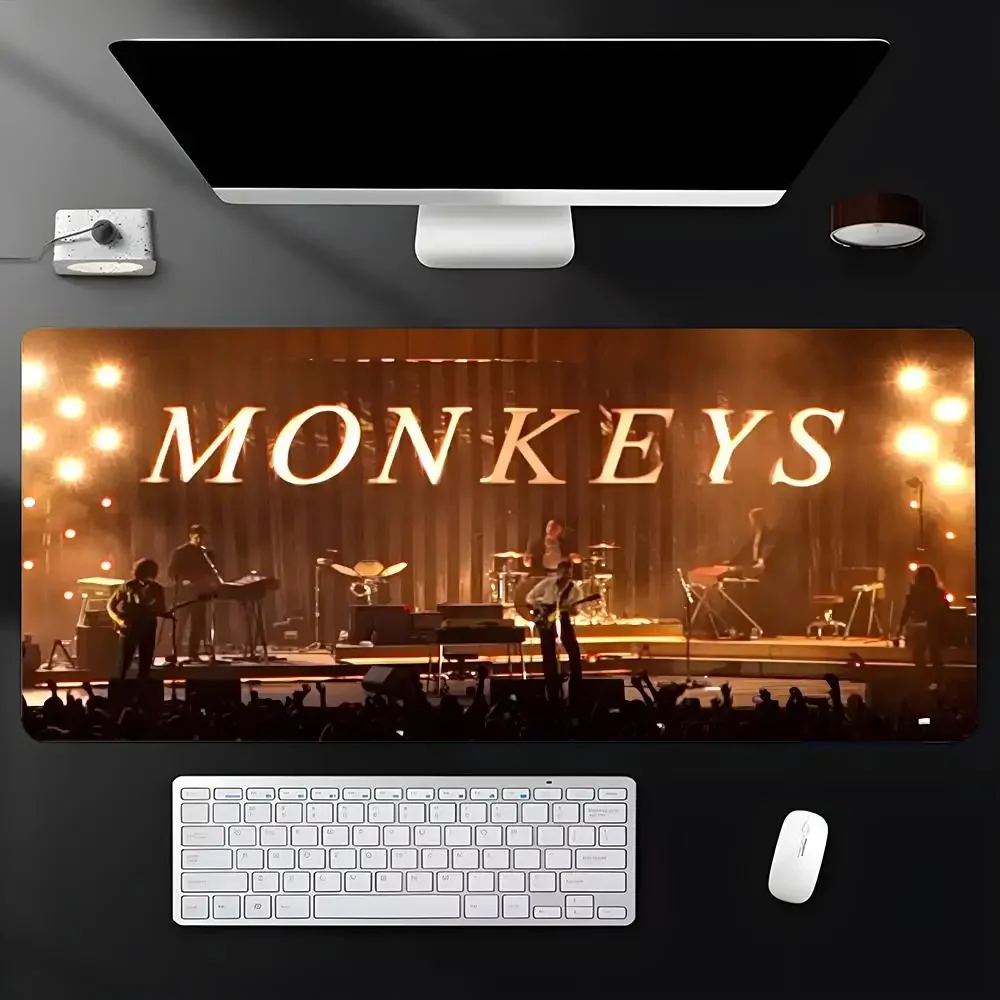 Arctic Monkeys Mouse Pad Large Gaming Mat, Waterproof, Non-Slip, Stitched Edge