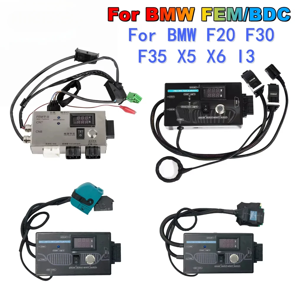 

Latest Version FEM BDC Module Testing Platform for BMW F20 F30 F35 X5 X6 I3 Test Platform Tool BMW FEM BDC CAS4 & CAS4