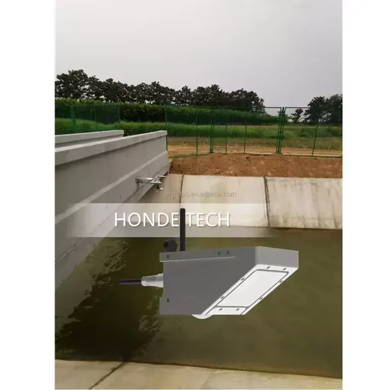 Metro Pipe Network Radar Medidor de Fluxo Líquido, CE River, Nível de Água 40 Meter, 3 em 1 Sensor do Produto