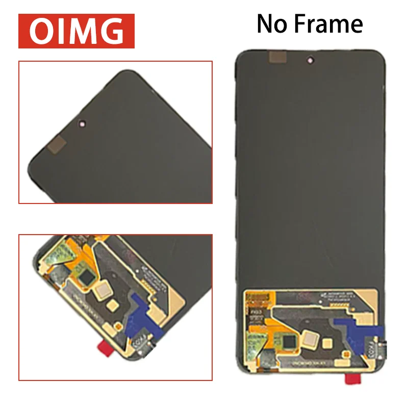 RMX5070 – wysokiej jakości wyświetlacz LCD do telefonu Realme 14 5G, w tym panel dotykowy i digitizer, komplet do montażu wyświetlacza LCD z ramką. — zdjęcie produktu 4