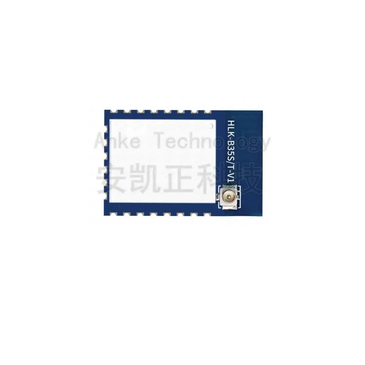

Hailingke B35T Последовательный порт Wi-Fi + BLE5.2 Bluetooth-модуль Двухрежимная маломощная беспроводная последовательная прозрачная передача