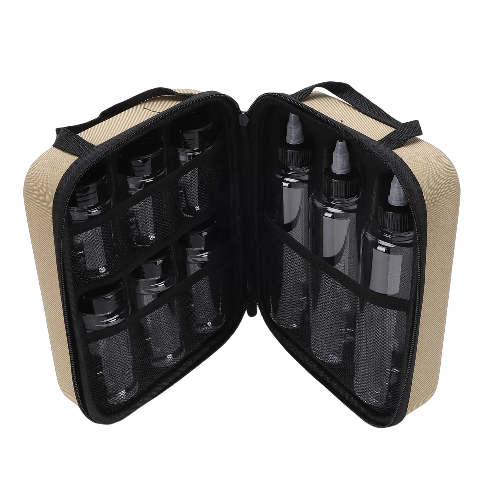 Seasoning Container Kit  Portable 100ml 150ml Seasoning Shakers Jar 300ml Liquid Bottles with EVA Storage Bag for Outdoor Camp