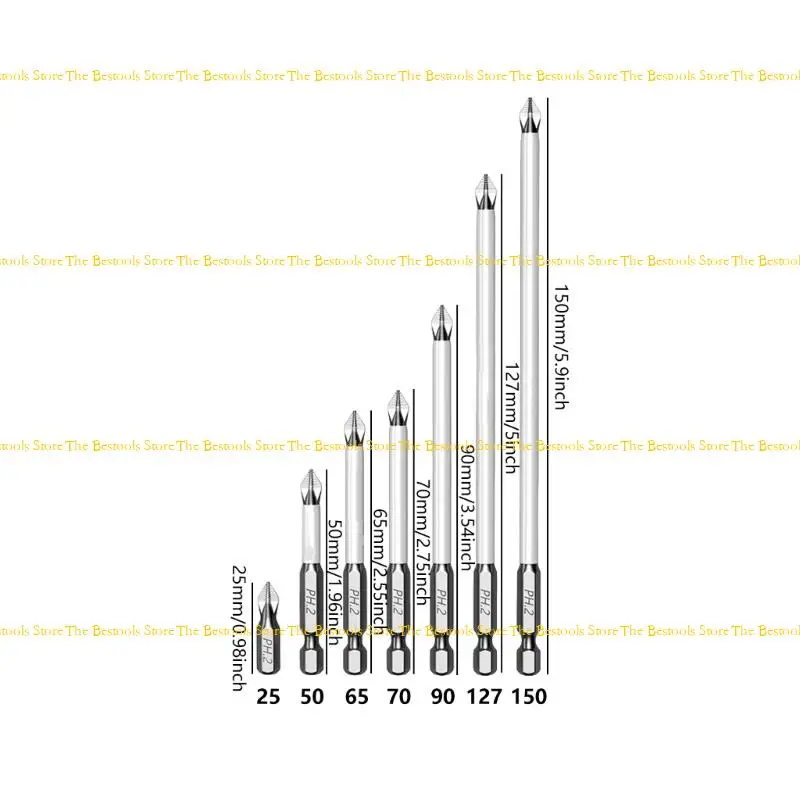12PF MultiFunction Power Screwdriver Bit 6.35mm Shank Design S2 Alloy Steel for Home Repair Professional Assembly