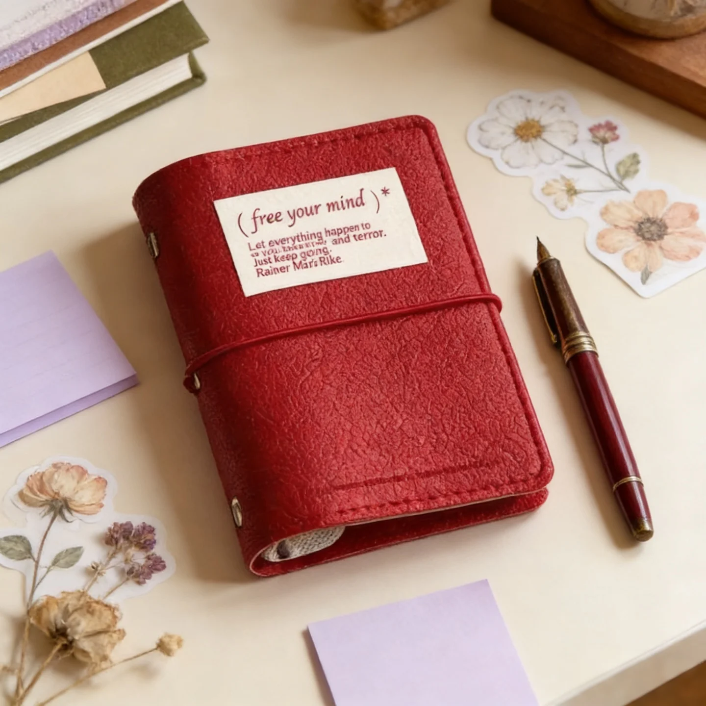 Artisan M5 Nachfüllbarer Taschenbegleiter mit handgefertigtem Softcover & Riemen, ein ausgewähltes modulares Notizbuch – Das ultra-portable M5 Folio