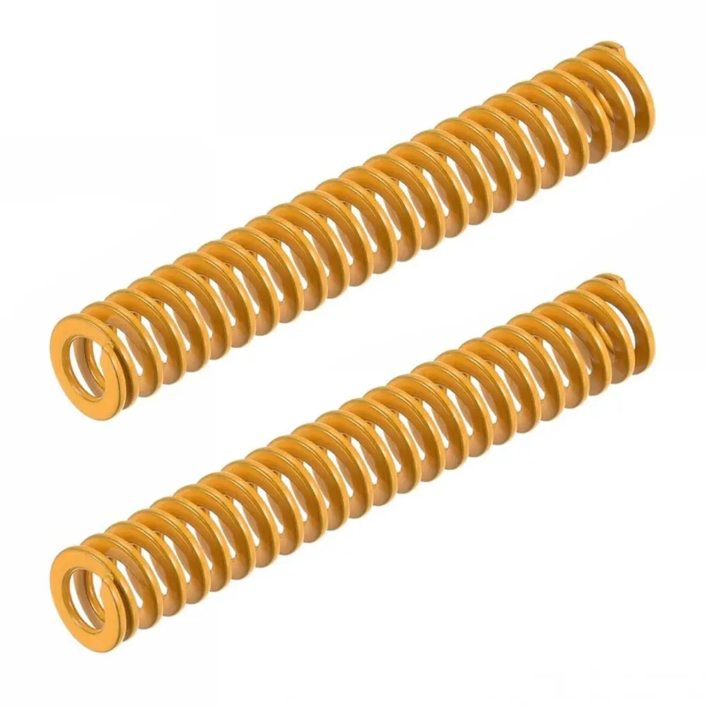 

2Pcs Useful 8/10mm OD 3D Printer Die Spring Yellow Mould Die Springs Light Load Compression Springs 3D Printer Electric Part