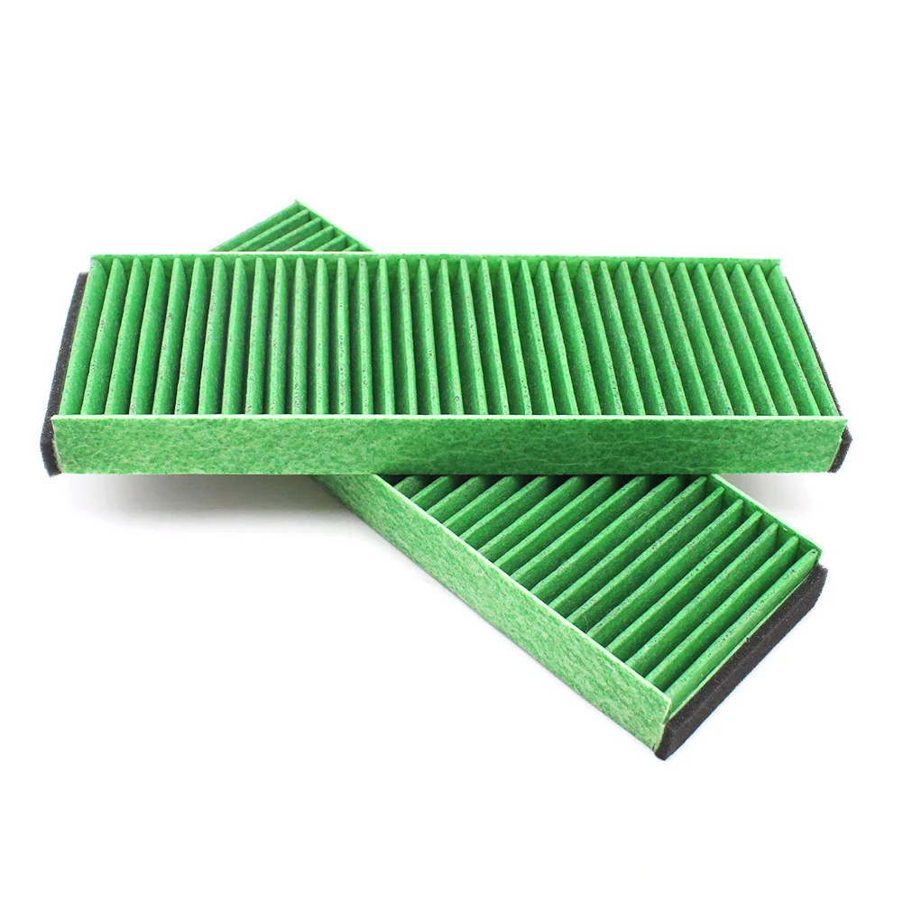 

KUMMYY 2PCS/Set Cabin Filters fit for AUDI A6 C6 R8 A4 B8 2004-2015 carbon Air filter air conditioning Filters 4F0898438A