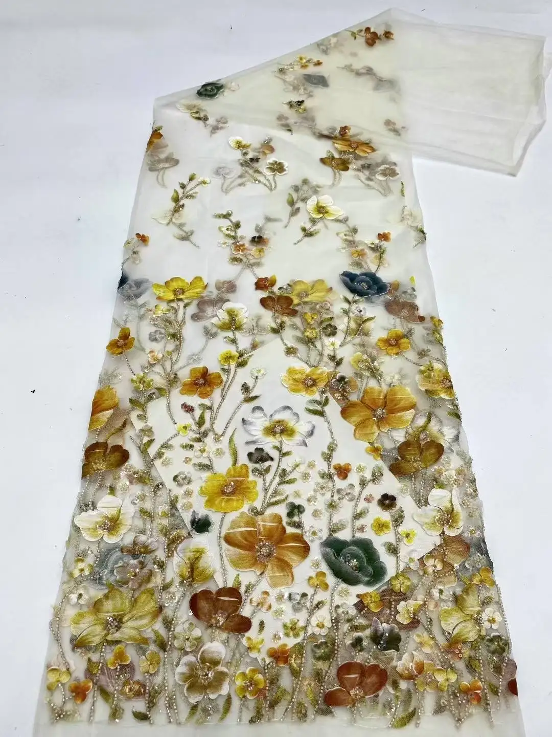 أحدث قماش دانتيل تول أفريقي 2025 قماش زفاف عالي الجودة دانتيل فرنسي نيجيري مع دانتيل ترتر لنسيج الدانتيل