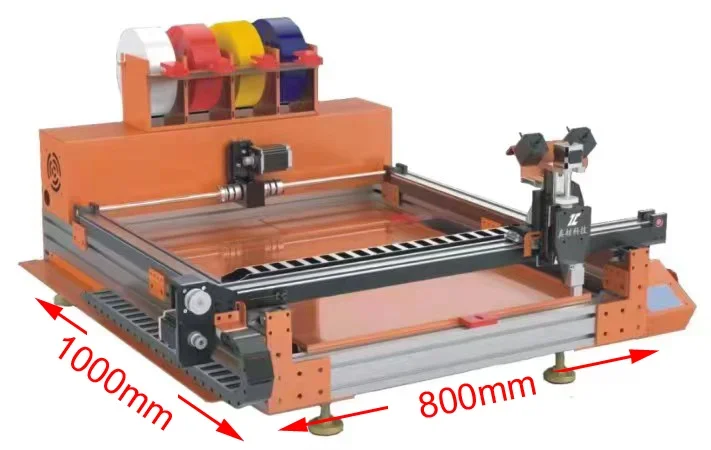 Large Format 800*1200*100mm Industrial 3d Letter Printer Machine 3d Printers For Advertising Letters