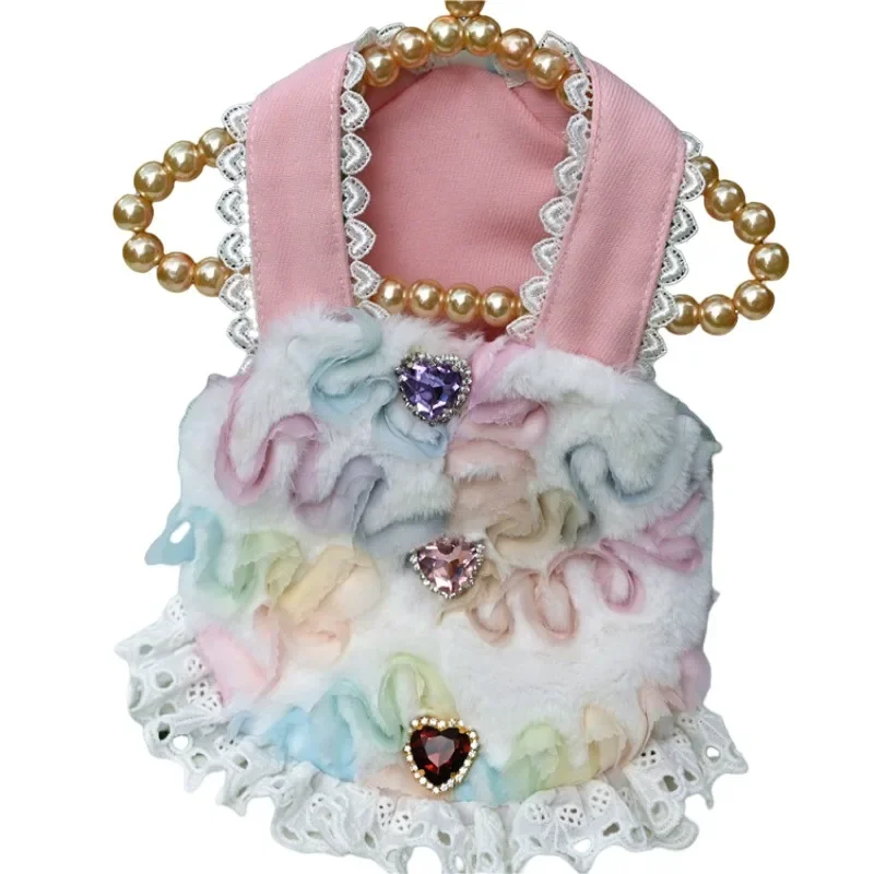 Vestido bonito para perro y niña, falda de invierno para gato, ropa para cachorros para Yorkies, Pomerania Shih Tzu, Bichón maltés, caniche, Schnauzer, ropa para perro