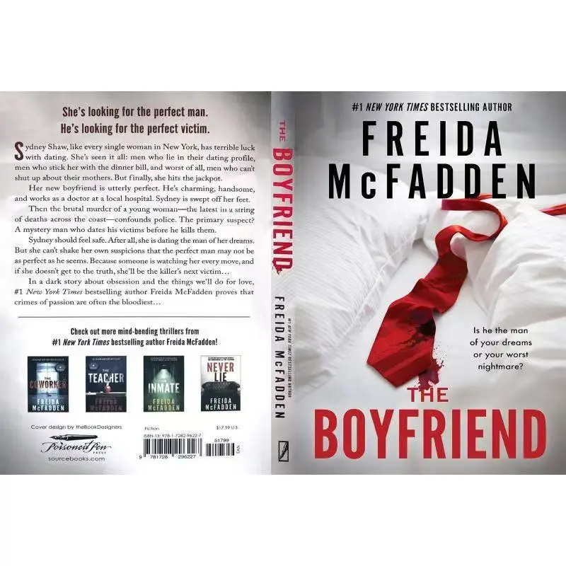 

Бойфренд Freida Mcfadden в мягкой обложке на английском языке