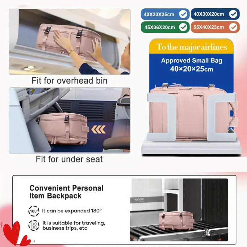 レディースおよびメンズトラベルバックパック、小型カジュアルバックパック、14インチラップトップバックパック、ビジネス、レジャー、週末