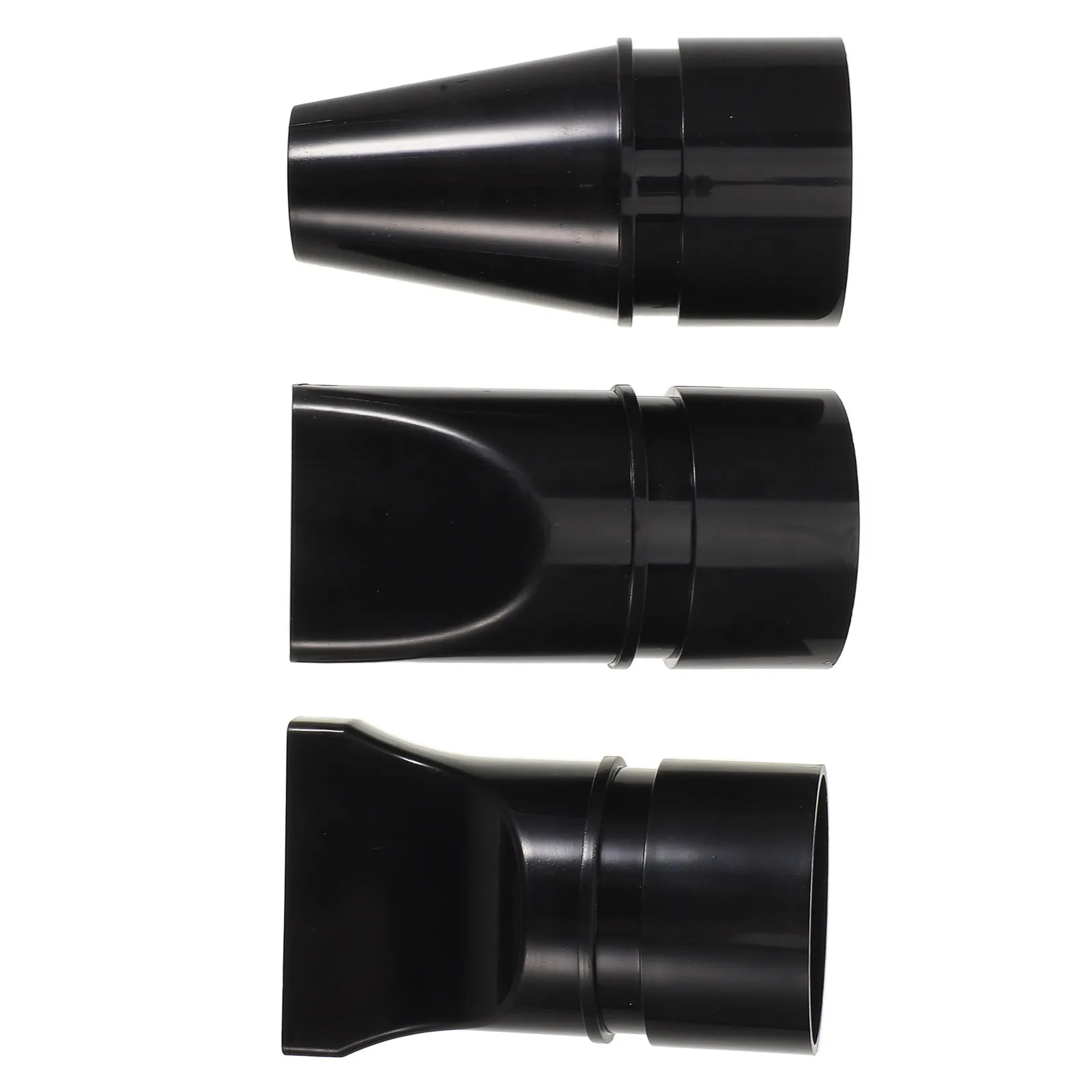 3Pcs Hair Dryer Nozzle Tool Set Compatible with Most Dryers Lightweight Portable Precision Airflow Control for