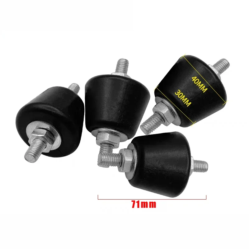 

Set of four Air conditioner bracket Air conditioning shock absorber feet Air conditioning outdoor unit shock absorption