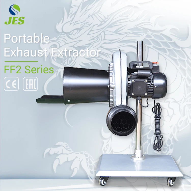 

Портативная система для отвода дыма и выхлопных газов из автомобиля