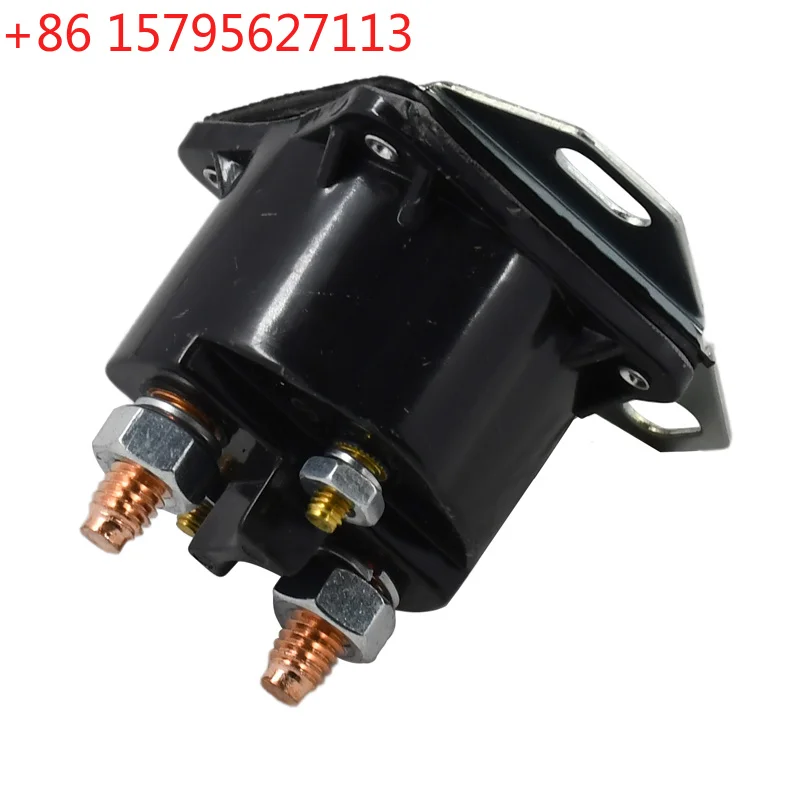 985064 12V Starter Solenoid 89-76416A1 R130001 4 Terminals Compatible with Johnson/Evinrude/Mercruiser Engines From 75 to 250HP