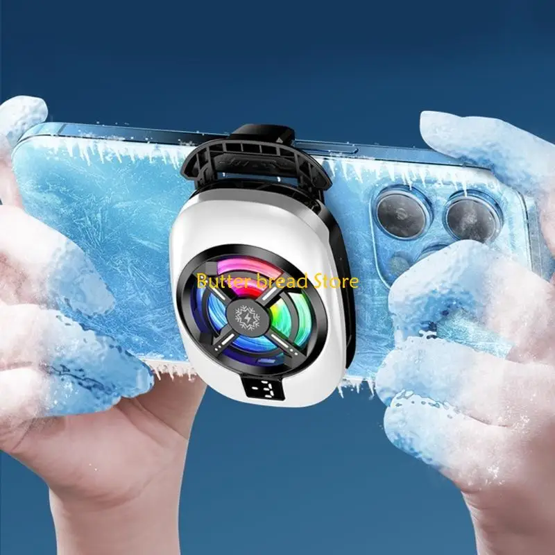 Raffreddatori per telefoni cellulari W89C Raffreddamento potente e rapido con tecnologia a semiconduttore a basso rumore per