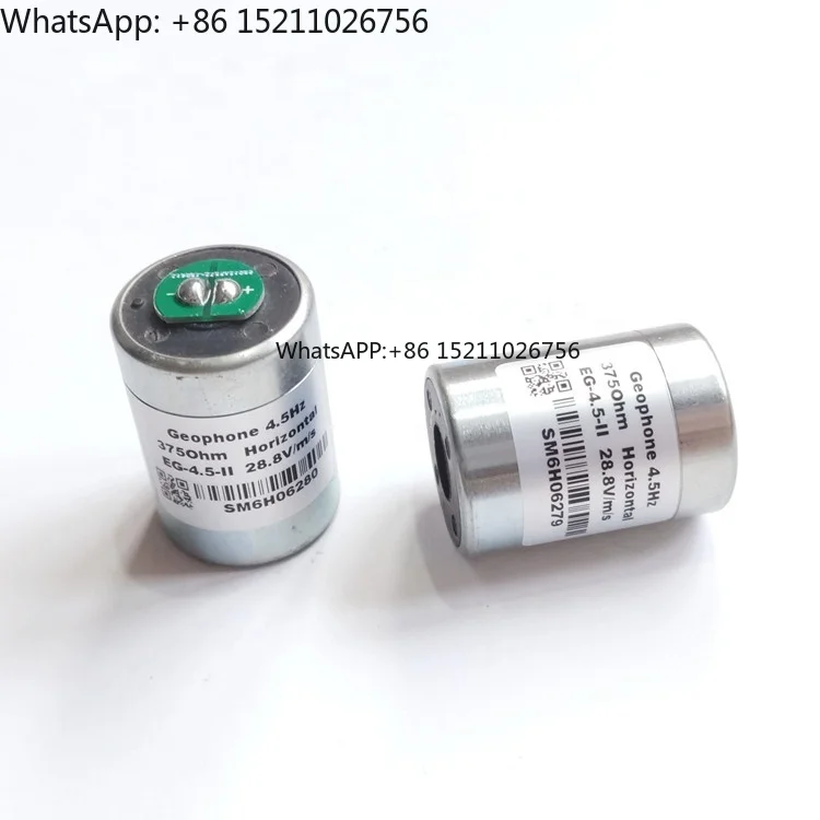 

Vertical Geophone 45 hz Seismic Survey Equipment / Seismic Geophon Sensor