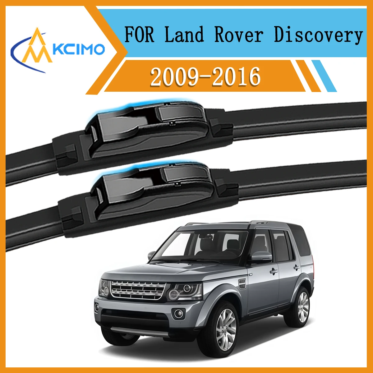 

Direct Replacement Wiper Blades For Land Rover Discovery 4 L319 2009-2016 All-Season Streak-Free Front Windshield Wipers Set