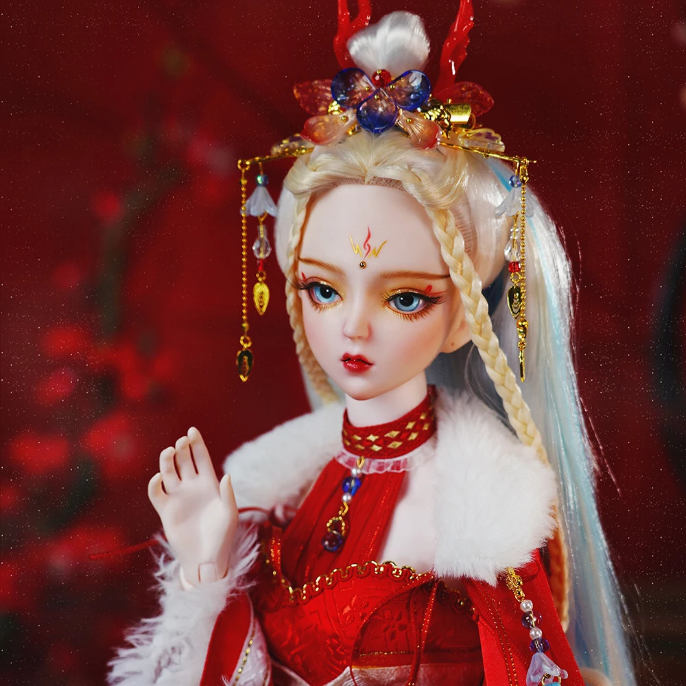 

ICY DBS 1/3 BJD 62cm doll Chinese myth logical figures Lotus joint Body Including clothes shoes girl SD