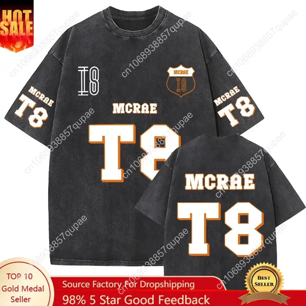 

Washed Vintage T-shirt Tate Mcrae T8 So Close To What Miss Possessive 2025 World Tour Tshirt Men Women Fashion Cool Streetwear