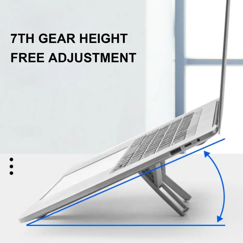 Foldable Laptop Stand Portable Notebook Support Base Holder Adjustable Riser Cooling Bracket for Laptop & Tablet Accessories