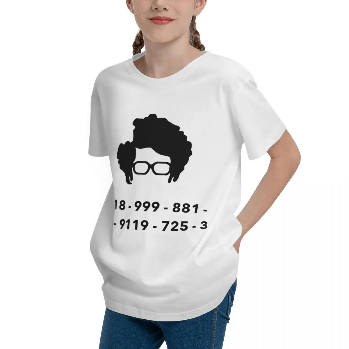 Moss New Emergency Number The IT Crowd C High quality Travel Teenagers Basic Short Sleeve T-Shirt Sexy Tees Humor Graphic