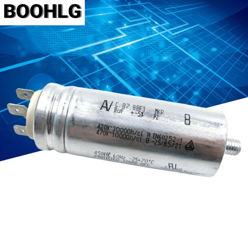 1PCS AV Arcotronics C.87.8BF3 MKP 7.5UF 10UF 11UF 8UF 420-470V capacitor