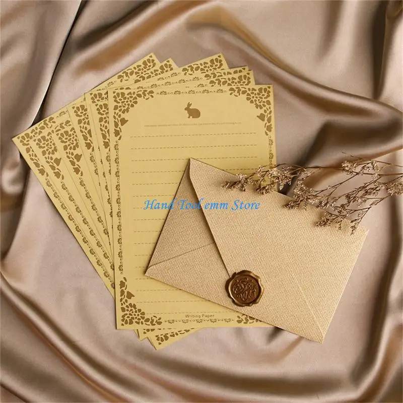 H37F 10 قطع من المظاريف الورقية على شكل حرف V للدعوات والملاحظات والرسائل والمظاريف البريدية الملونة بألوان متنوعة #5