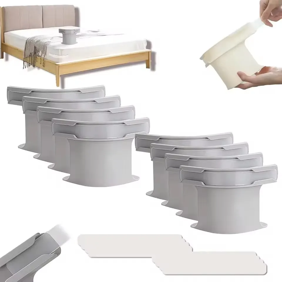 4Pcs/set Heavy Duty Bed Sheet Grippers - High-Quality Durable Corner Tightener Clips for Bedsheet Protectors